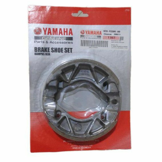 5d9-f530k-00 Rear Brake Pads Yamaha Vega ZR Jupiter Z1 MX Vixion Byson ...