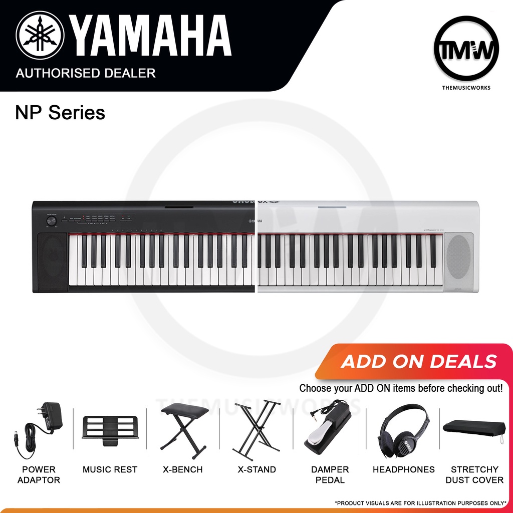 Yamaha NP32 NP12 NP35 NP15 Portable Keyboard Piano 61/76 Keys NP35