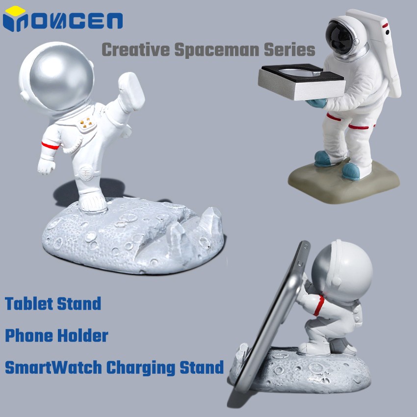 INOVAGEN Spaceman Desk Phone Holder Tablet Stand Desktop For SmartWatch ...