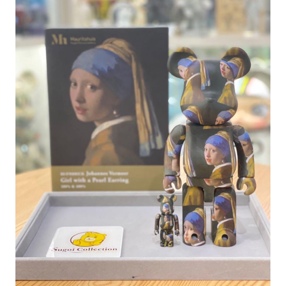 In Stock] BE@RBRICK x Johannes Vermeer “The Girl with the