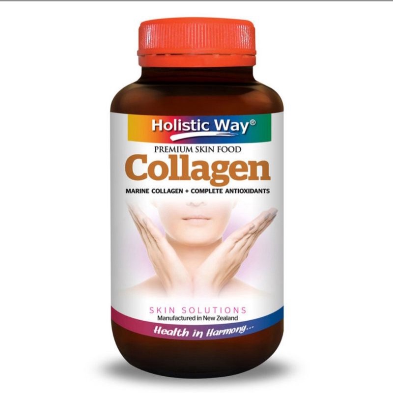 Holistic Way Collagen - Marine Collagen + Complete Antioxidants #60Veg ...