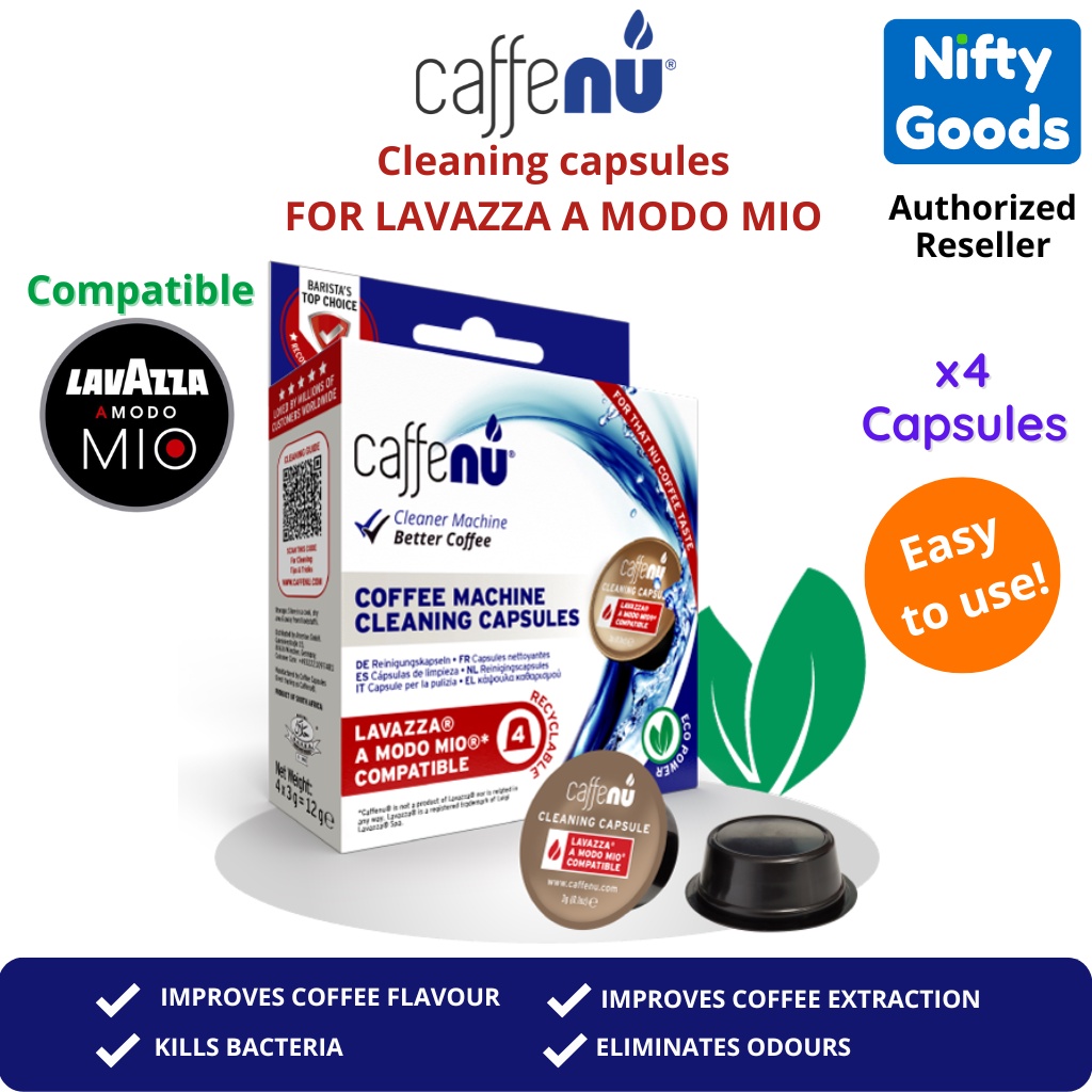 💧 LAVAZZA A MODO MIO Descaling Solution and Cleaning Capsule System