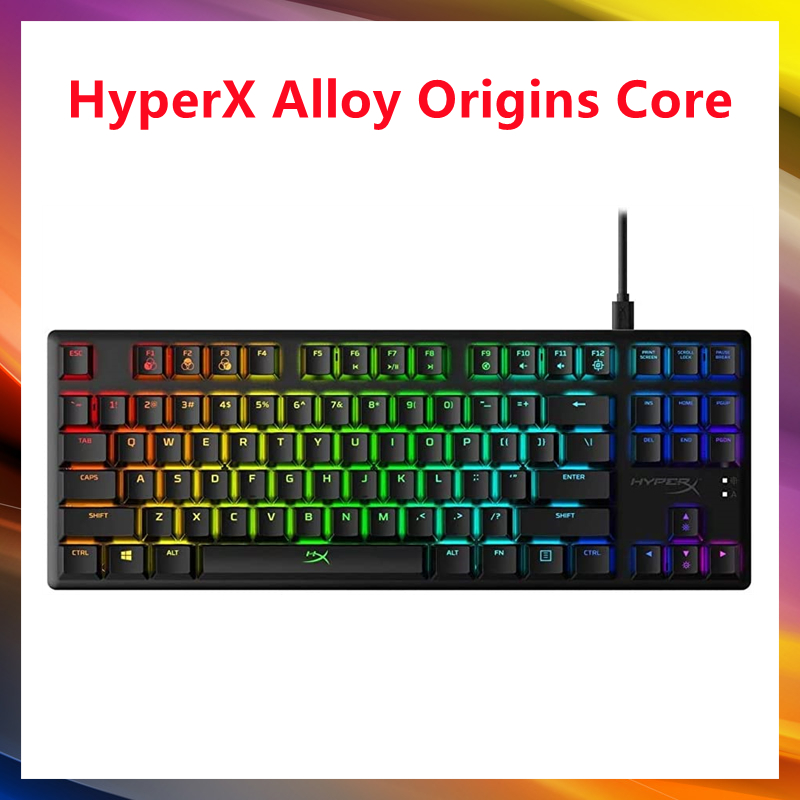 HyperX Alloy Origins Core - Tenkeyless Mechanical Gaming Keyboard, Software Controlled Light, RGB LED Backlit | Shopee Singapore HyperX Alloy Origins Core - Tenkeyless Mechanical Gaming Keyboard, Software Controlled Light, RGB LED Backlit | Shopee Singapore