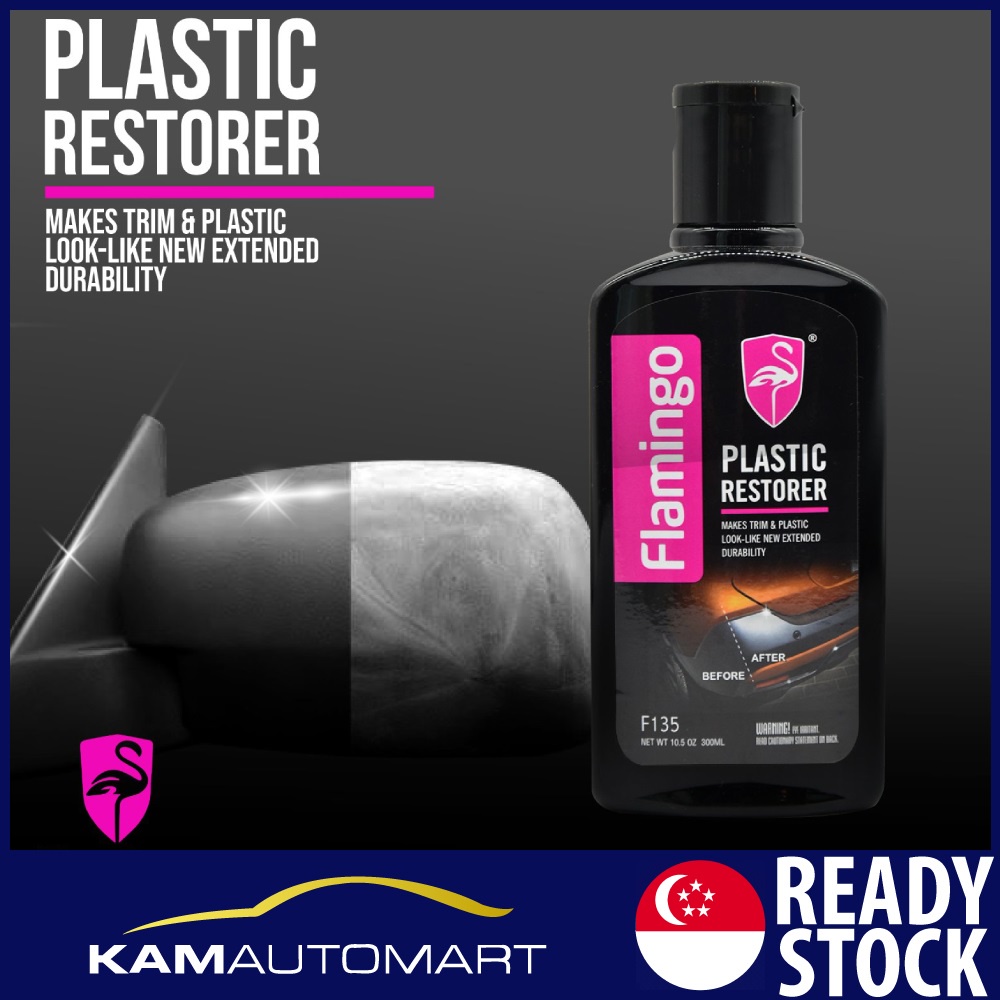 Product image Flamingo Plastic Restorer 300ml Car Care (KAM AUTO MART PTE LTD)