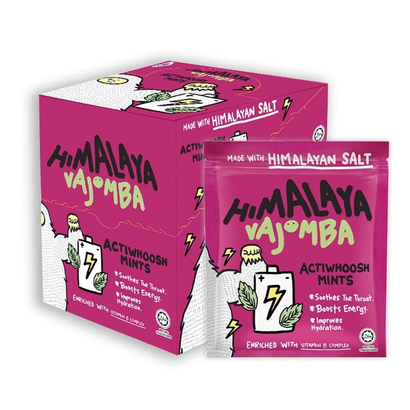 1 Box Latest Big Foot Himalaya Vajomba Actiwhoosh Mints Improves ...