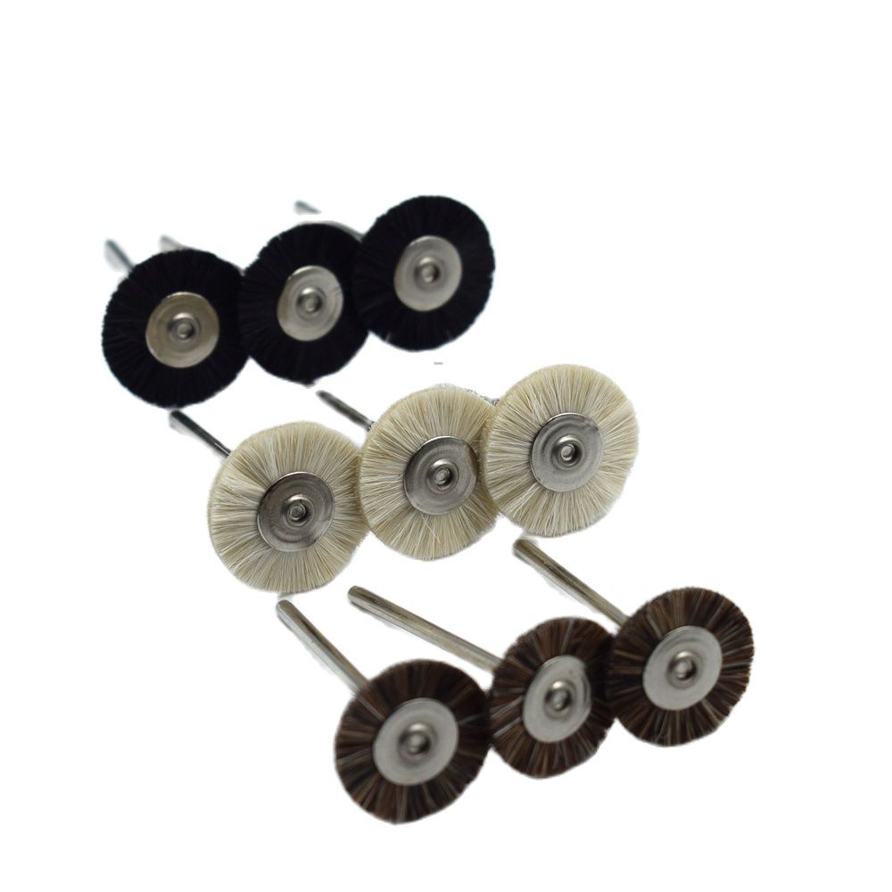 20pcs Jewelry Polishing Wheel 2.35mm Shank Metal Polishing Brush Dremel