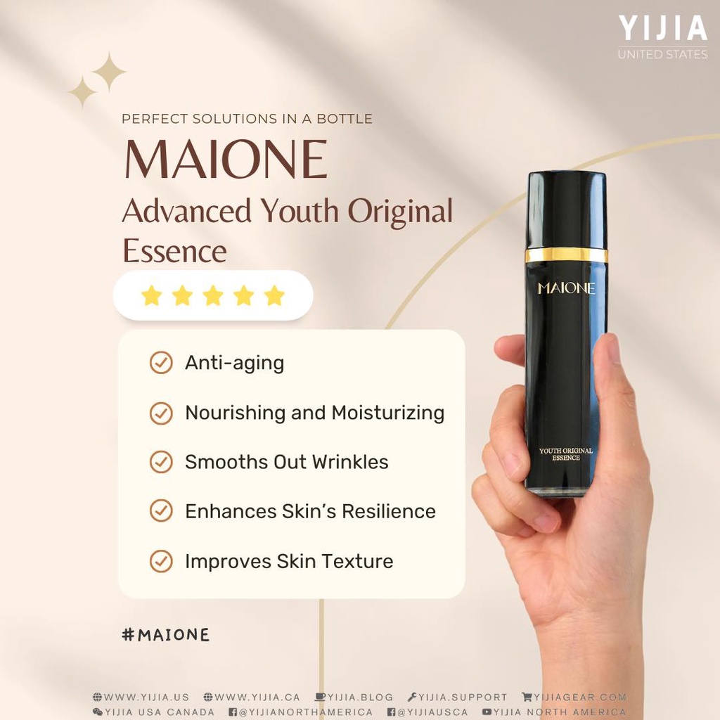MAIONE Advanced Youth Original Essence 100ml | Shopee Singapore
