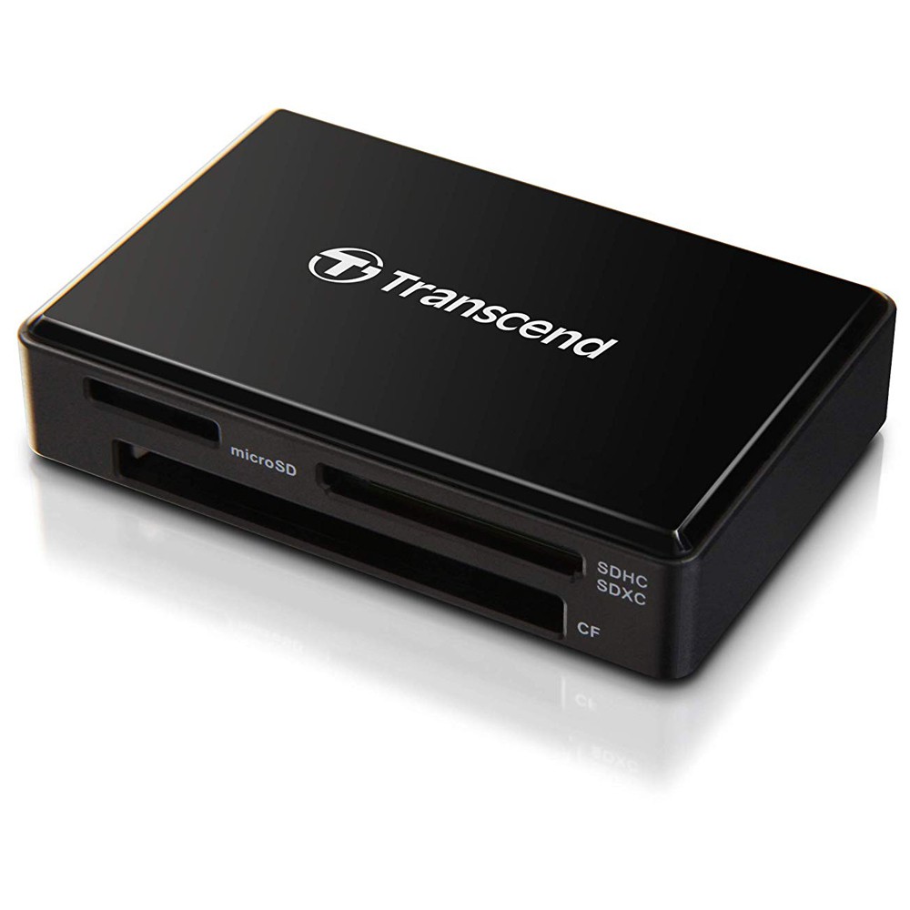 Transcend TS-RDF8K2 USB 3.1 Multi Card Reader Black | Shopee Singapore