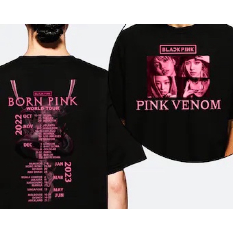 Blackpink Born shops Pink Tour 2022 T-Shirt