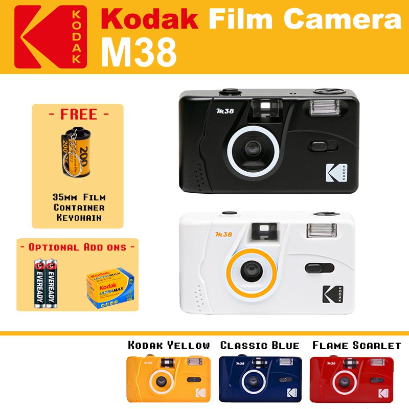 KODAK M38 35mm Roll Film Camera Reloadable M35 Upgrade Version Shopee Singapore