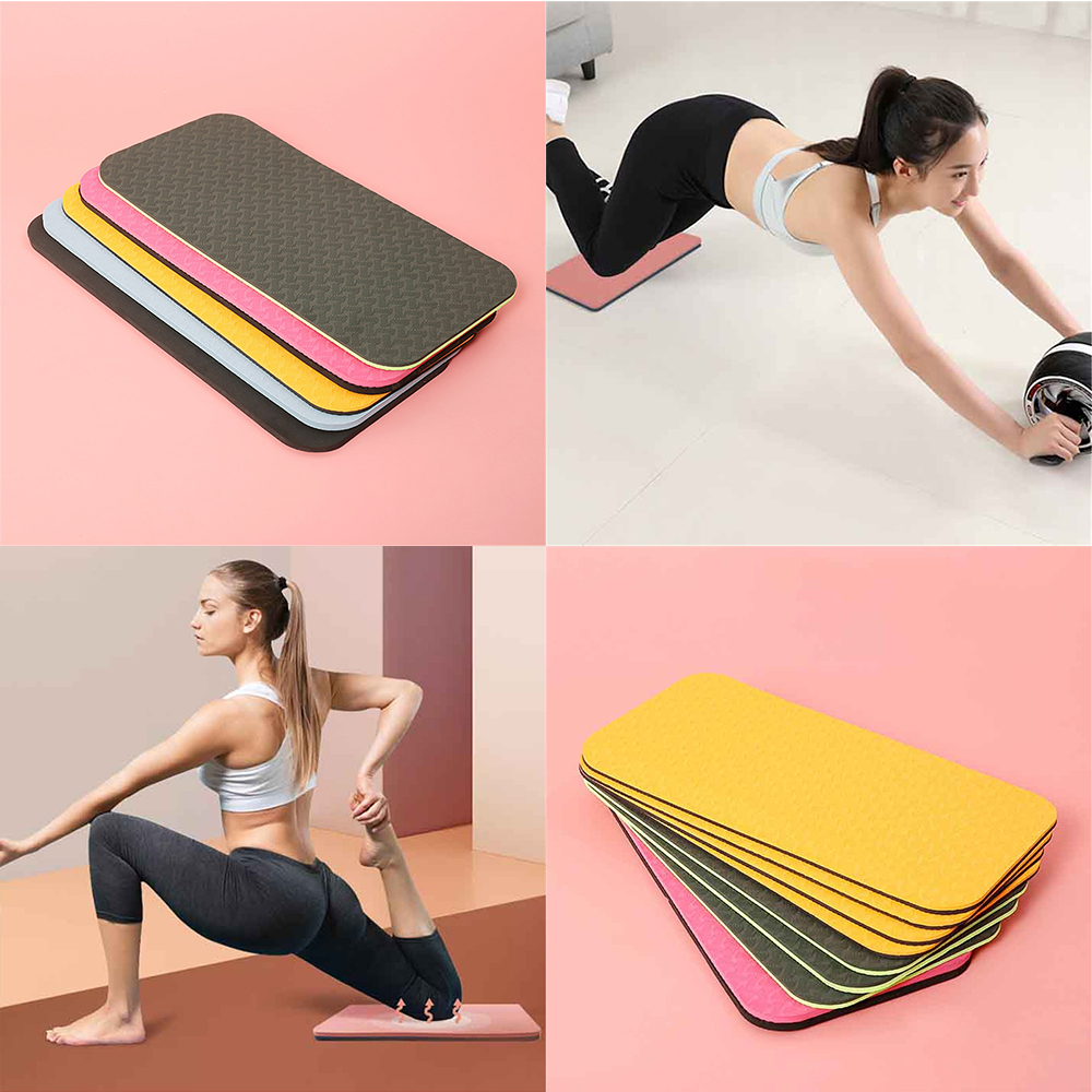 1pc Pilates Knee Wrist Hand Non-slip Solid Color Protective Pad Yoga Mat  Non-slip Knee Pad Elbow Pad Soft TPE Foam Pad Support - AliExpress