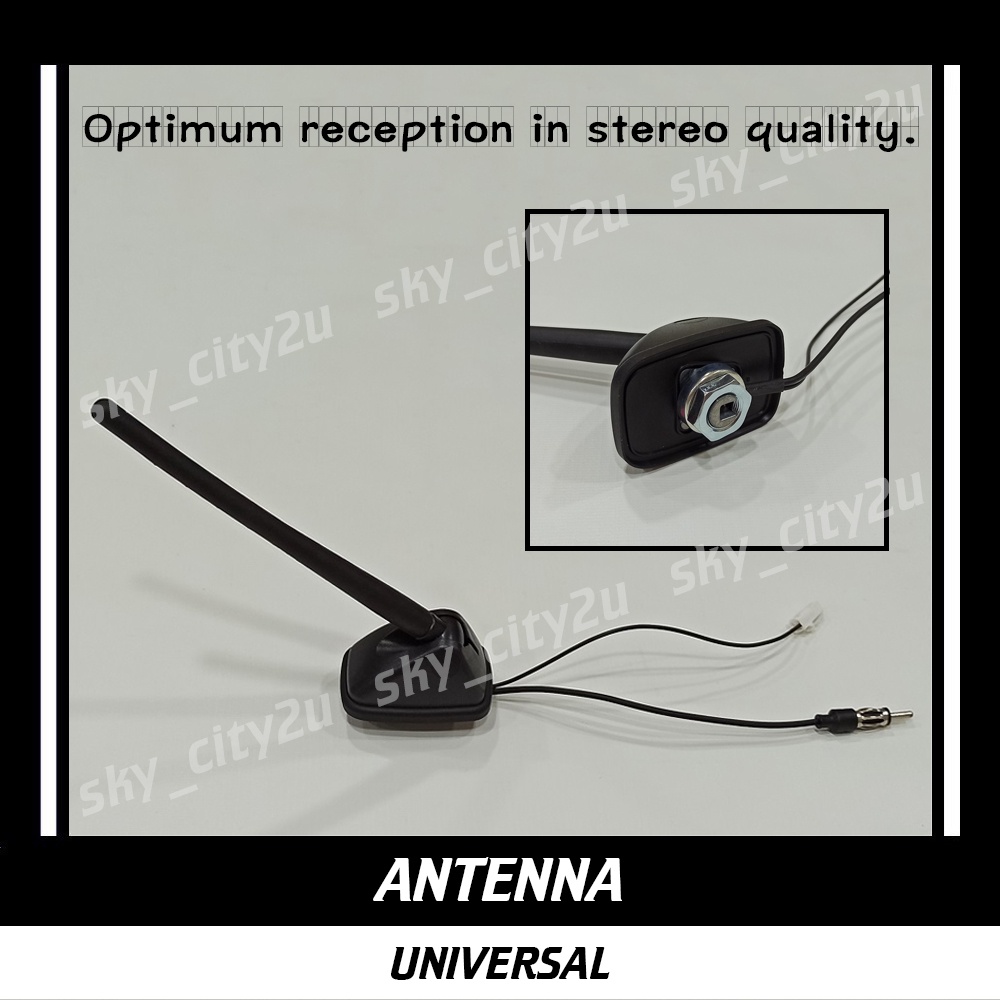 Universal Replacement Car AM / FM Stereo Antenna | Shopee Singapore