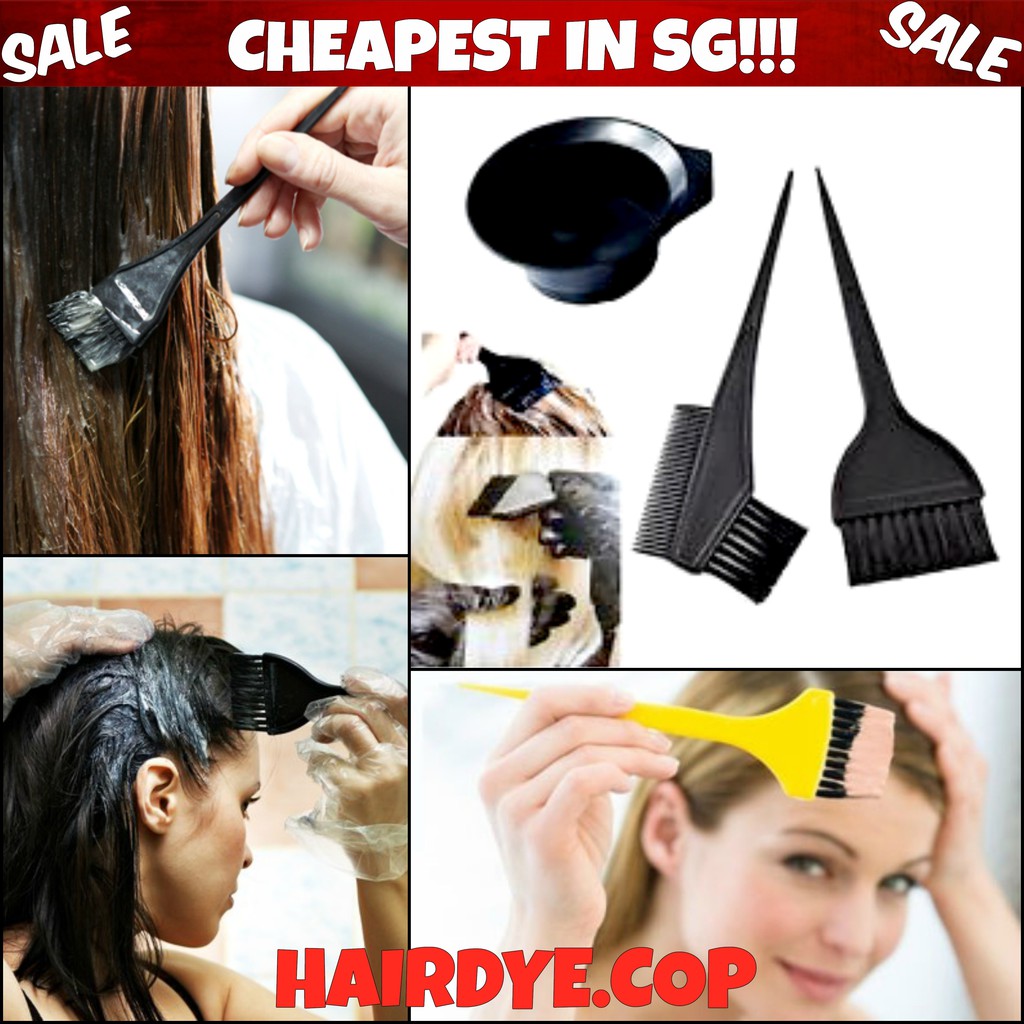 Hair Dye Tool Kit Shopee Singapore