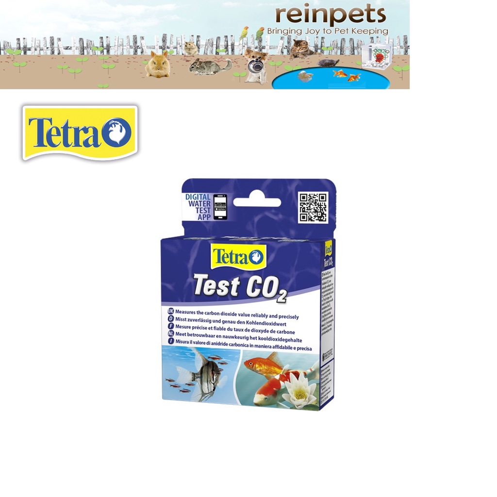 Tetra Test CO2 Fresh Water,Aquarium Water Test Kits, Measures the