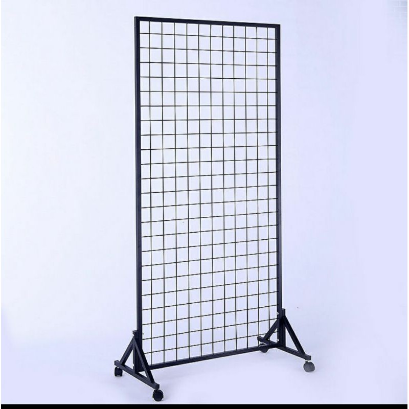 Wire mesh racking Netting Frame H180cm x L90cm- Display Stand -Wire ...