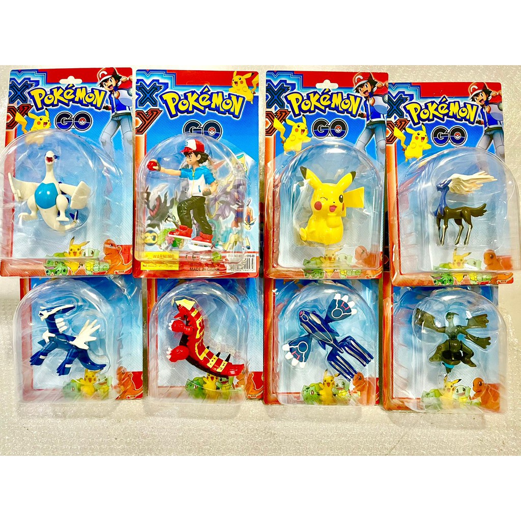 SG LOCAL SELLER Pok mon Pikachu Diya Luca Pokemon Mini Toy Figurine Children Toy