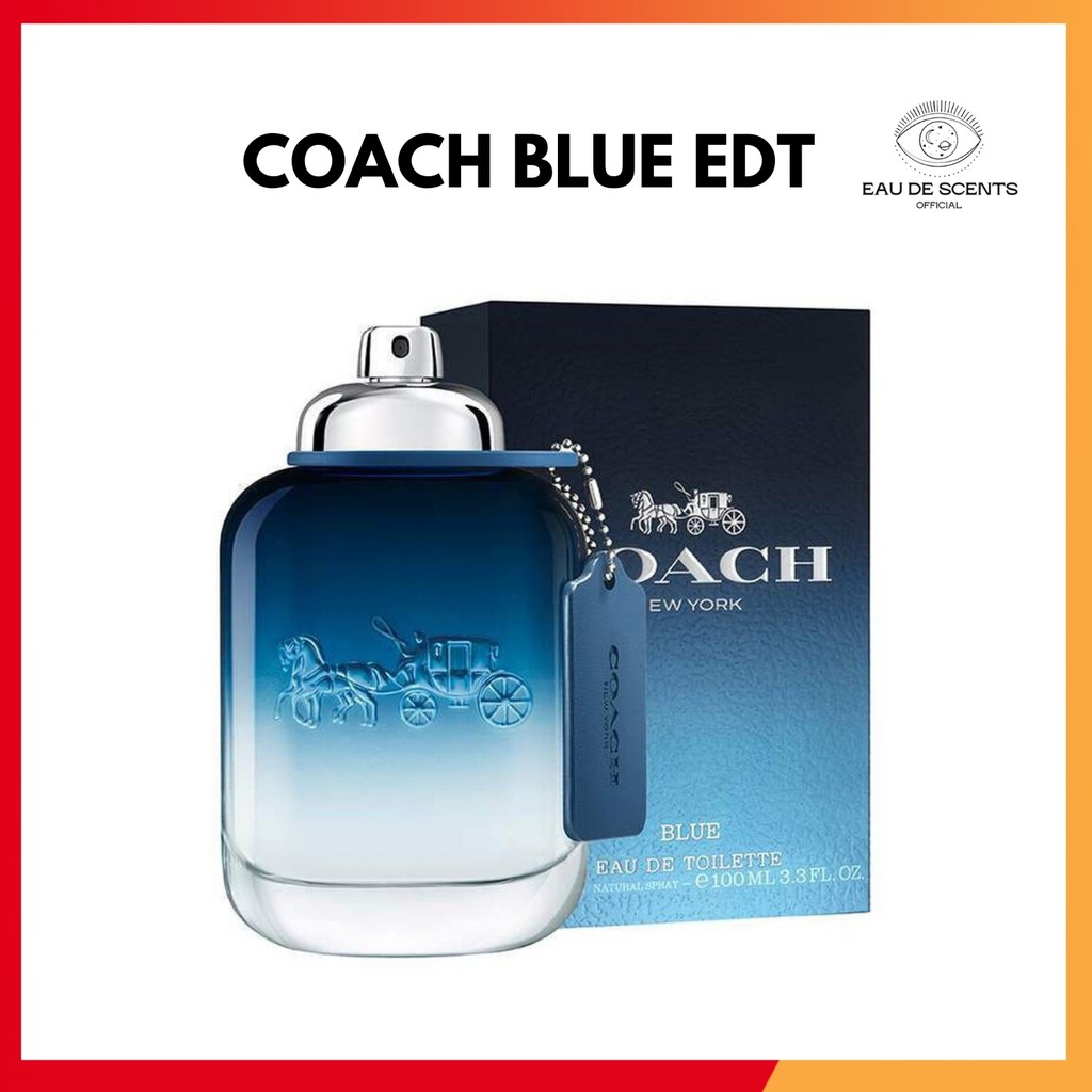Coach blue eau de toilette sale