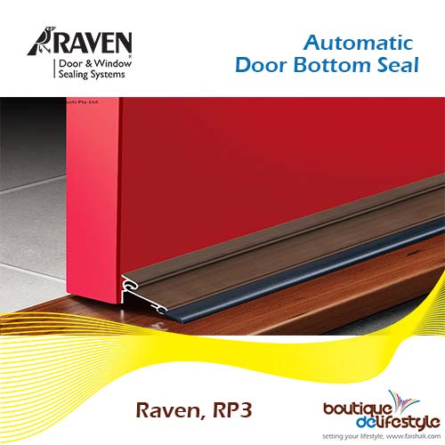 Raven, Automatic Door Bottom Weather Seal, RP3 with Installation