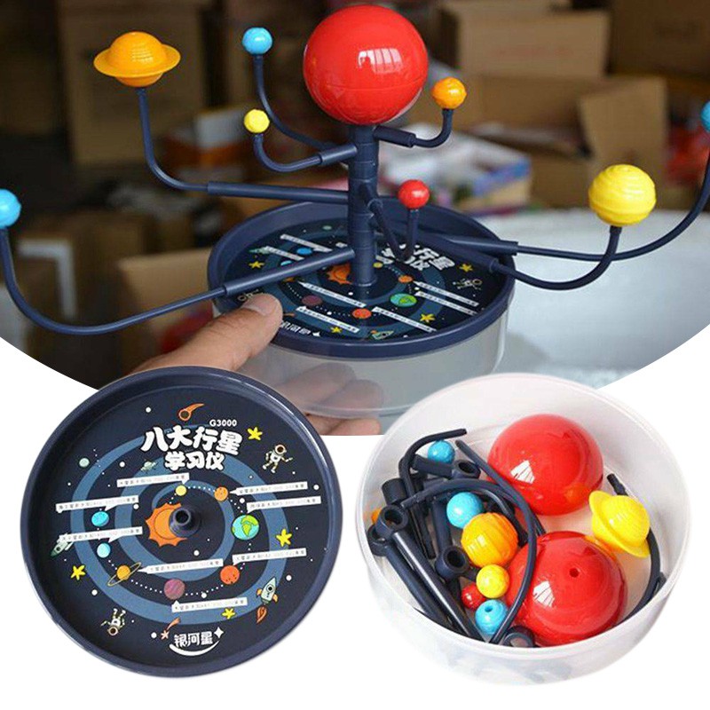 Solar System 8 Planets Model Science Diy Kids Assembling Educational