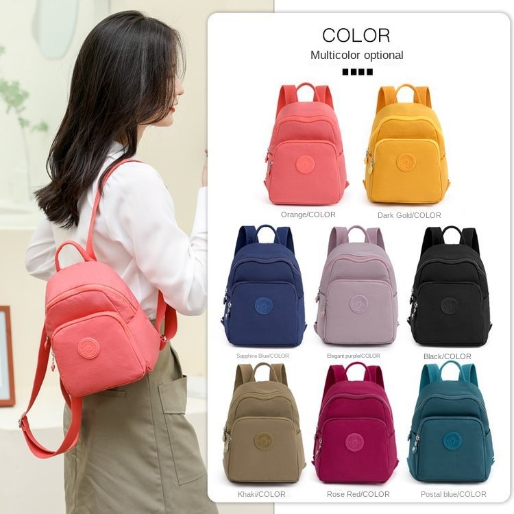 2022 New Yellow Women's Backpack Women's Fashion Trendy Mini Backpack