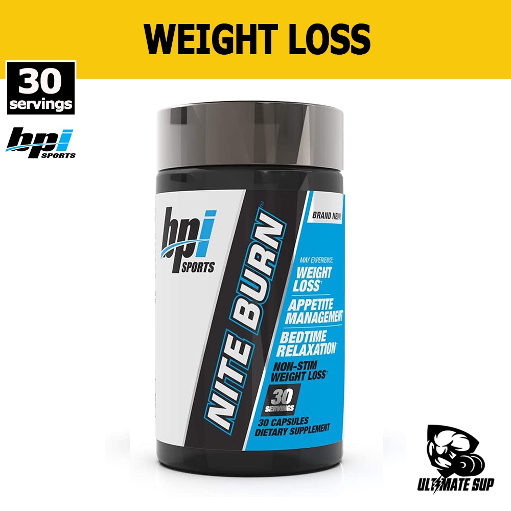 BPI Sports, NiteBurn, Fat Burner, Sleeping Pill, Keto Friendly, Weight