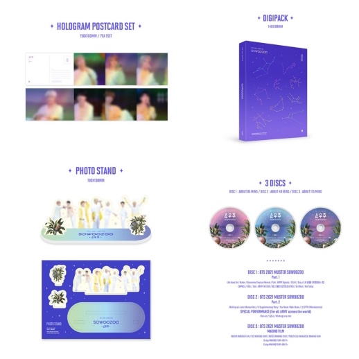 BTS 2021 Muster SOWOOZOO [ Blu-ray / DVD / Digital Code ] | Shopee