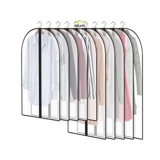 1pc Garment Bags For Hanging Clothes Storage Clear Moisture Proof Moth  Proof Suits Covers Bags For Closet Storage Travel Hanging Clothes Bag For  Coat Jacket Sweater Shirts Home Storage Organization - Home