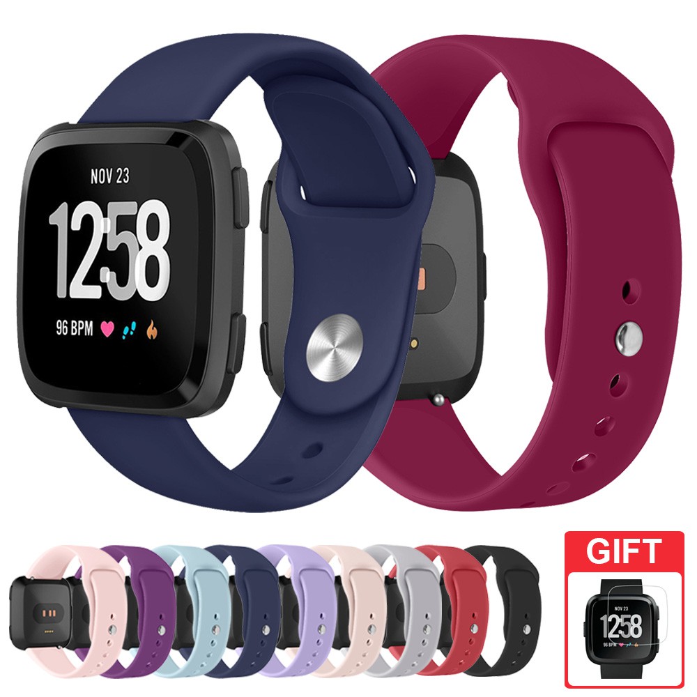 Replacement Band For Fitbit Versa 2 / Versa Lite Strap Soft Silicone ...