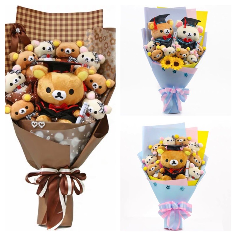 Rilakkuma Graduation Bouquet | Shopee Singapore