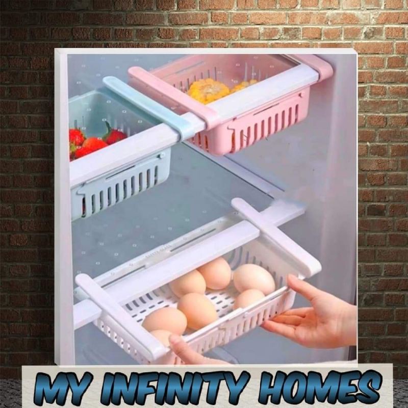 Extendable Fridge Drawer Fridge Rack Retractable | Shopee Singapore