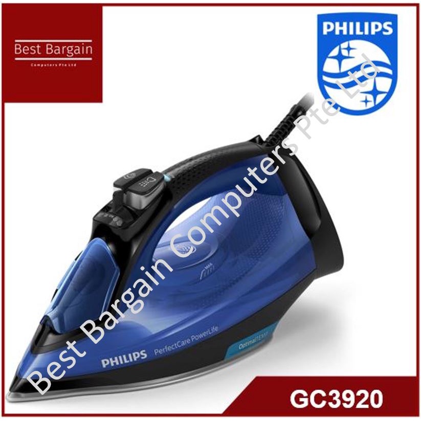 Philips PerfectCare Steam In Iron Blue GC3920/24