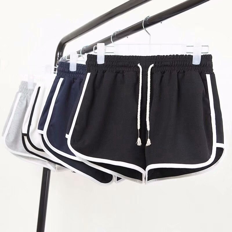 <S--5XL> Plus Size Women's Slim Fitness Sexy High Waist Casual Running Sports Shorts Pant