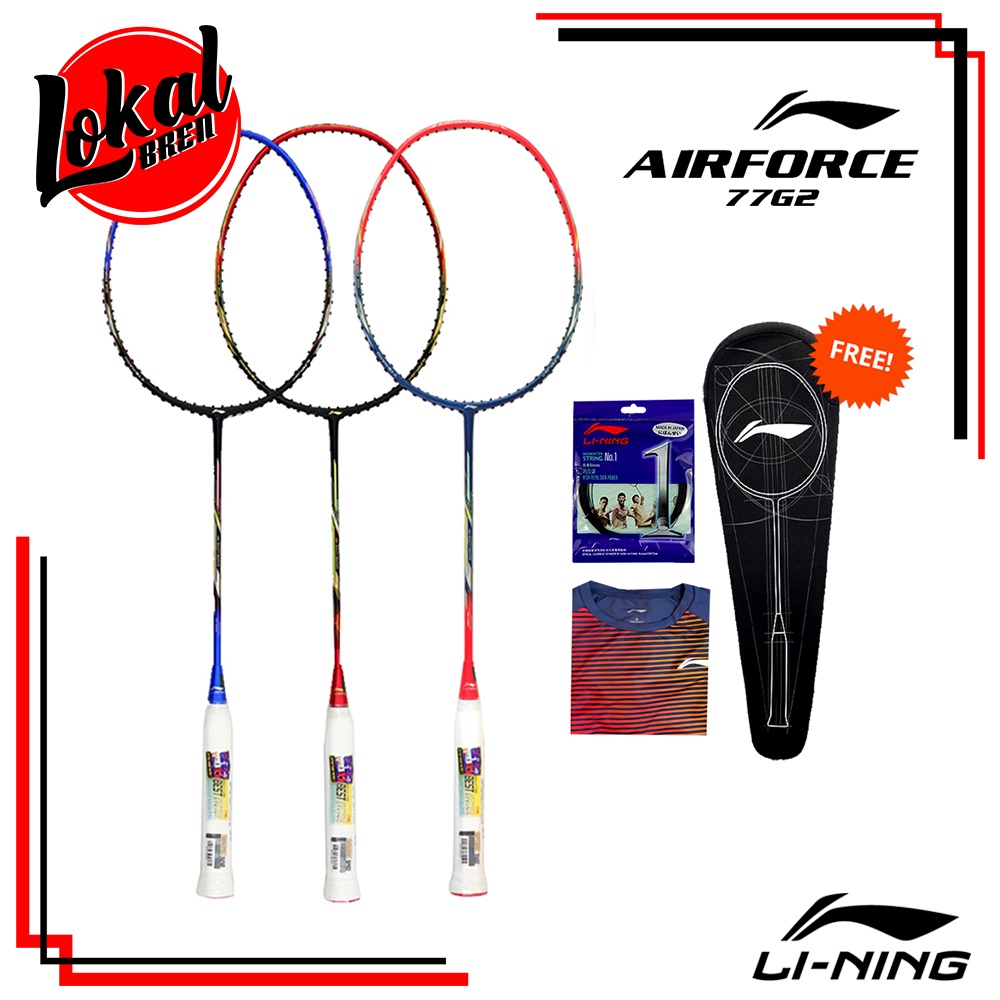 Badminton Racket/Badminton LiNing AIRFORCE 77 G2 Shopee Singapore