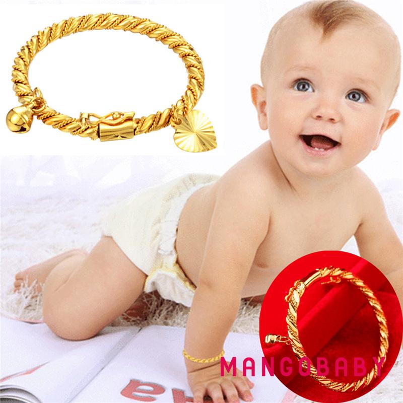 Newborn baby gold bangles on sale price