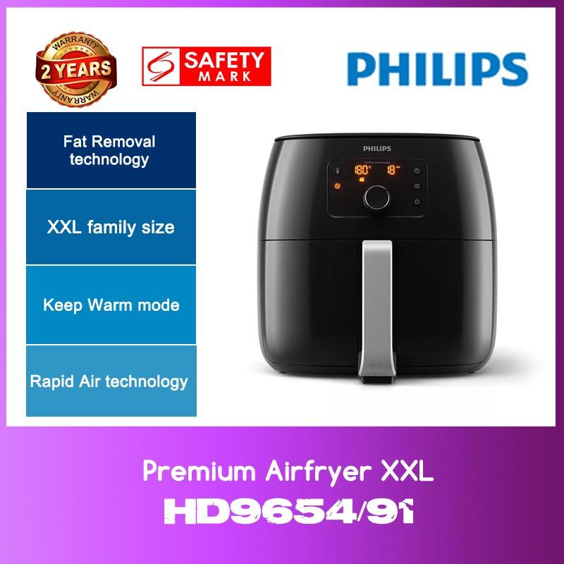 Premium Airfryer XXL with Fat Removal Technology