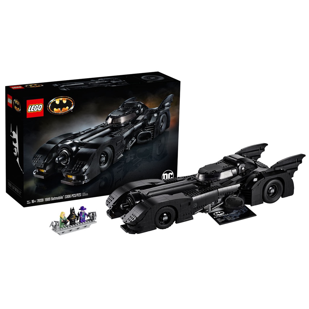 Lego dc batman 1989 batmobile 76139 building discount kit