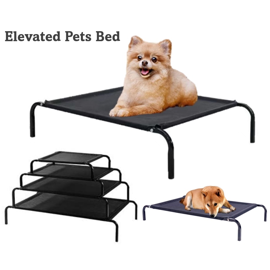 Pet Bed Elevated Dog Bed Mesh Cat Bed Breathable MoistureProof Easy to Clean 4 Size Cooling Bed