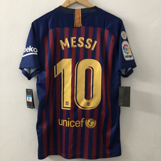 Retro Barcelona Home Soccer Jersey 2016/2017 Men Adult Messi #10