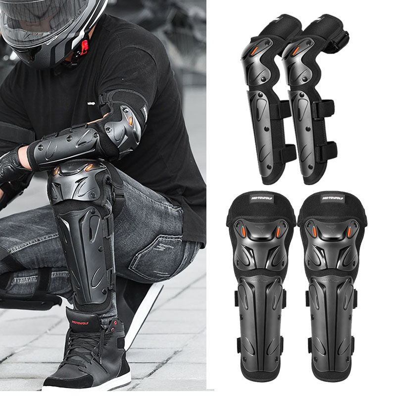 Motorcycle Elbow And Knee Guard For Bikers Motorbike Kneepad