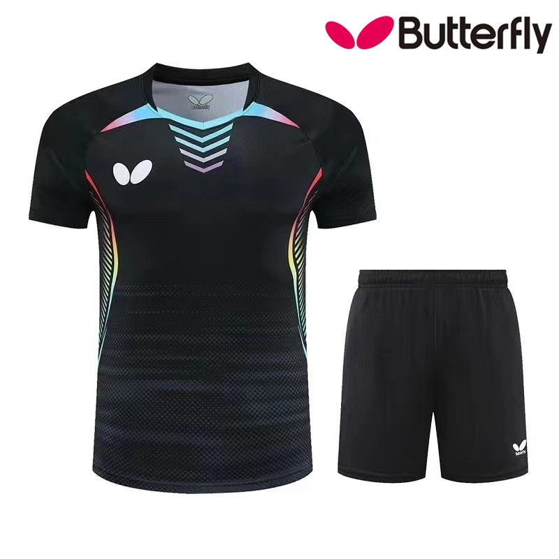 Butterfly New Table Tennis Jersey Men's and Women's Table Tennis