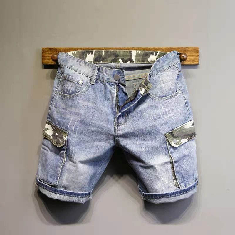 Denim Shorts Oversize Large Size Jeans Men Shorts Summer Short Pants ...