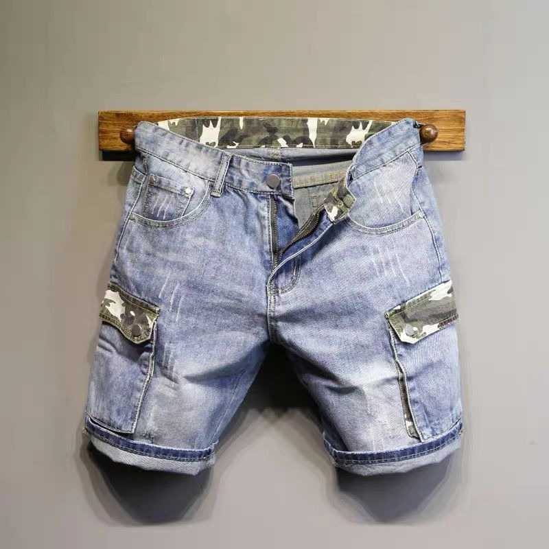 Denim Shorts Oversize Large Size Jeans Men Shorts Summer Short Pants