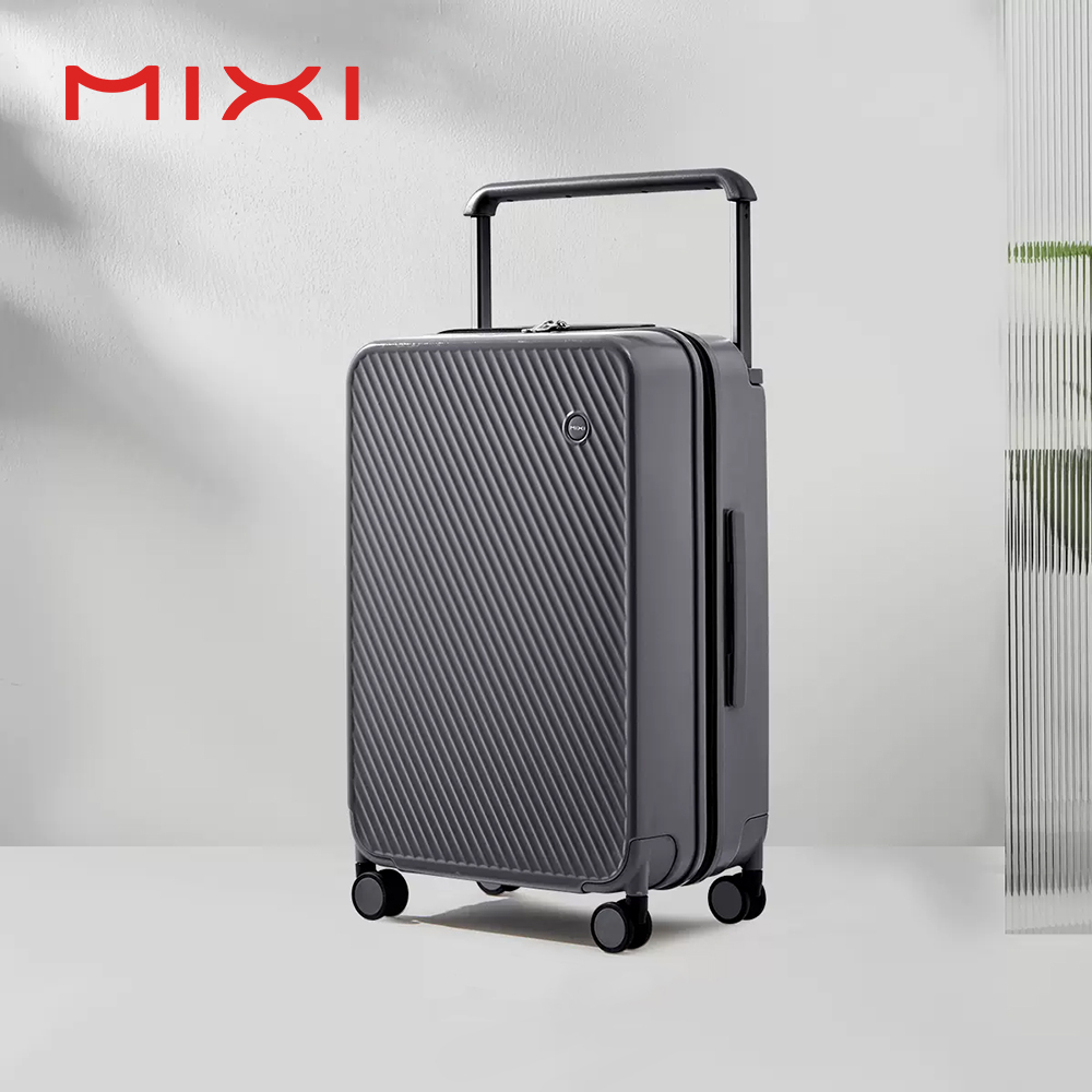 Mixi Stylish Wide Handle Luggage 20 Carry On Suitcase 24 Check In Trolley Case With TSA Lock M9276 Shopee Singapore