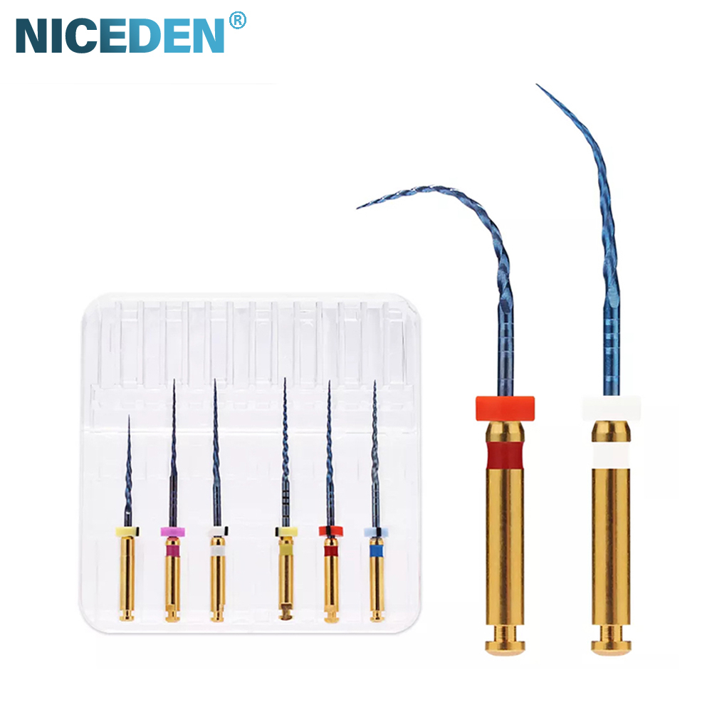 Dental Root Canal File Gold Endo Rotary Super Files Golden Endodontic