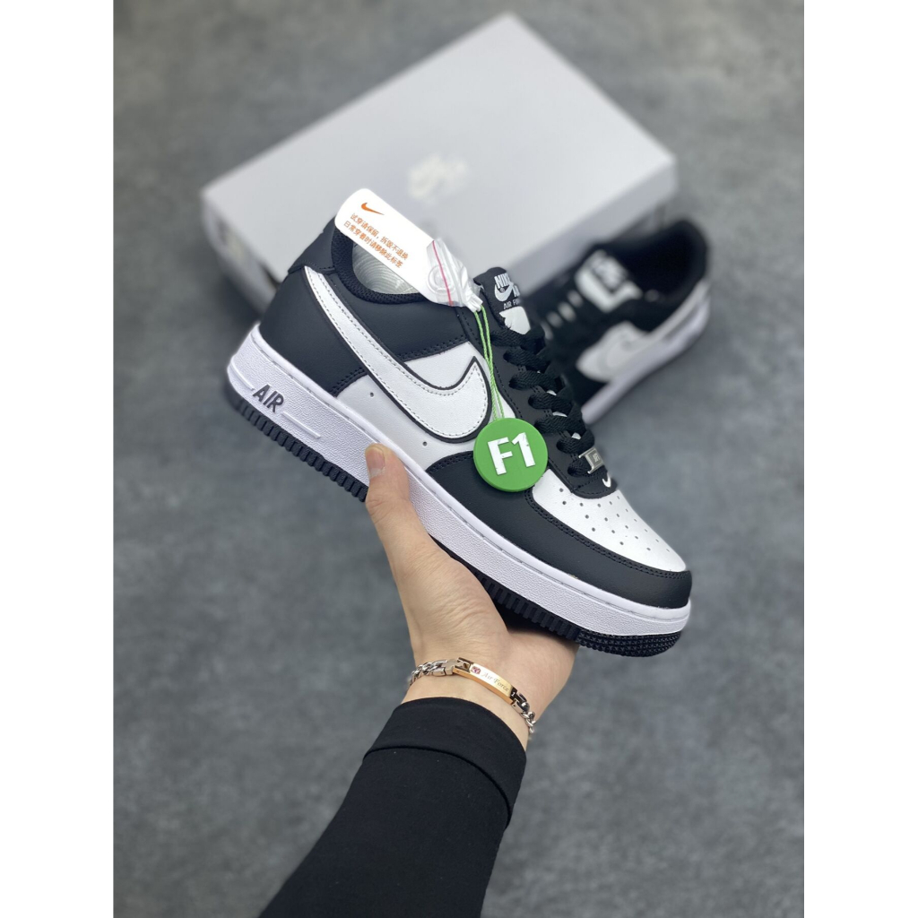 Nike Air Force 1 '07 Shoes Black White Panda DV0788-001 Men's