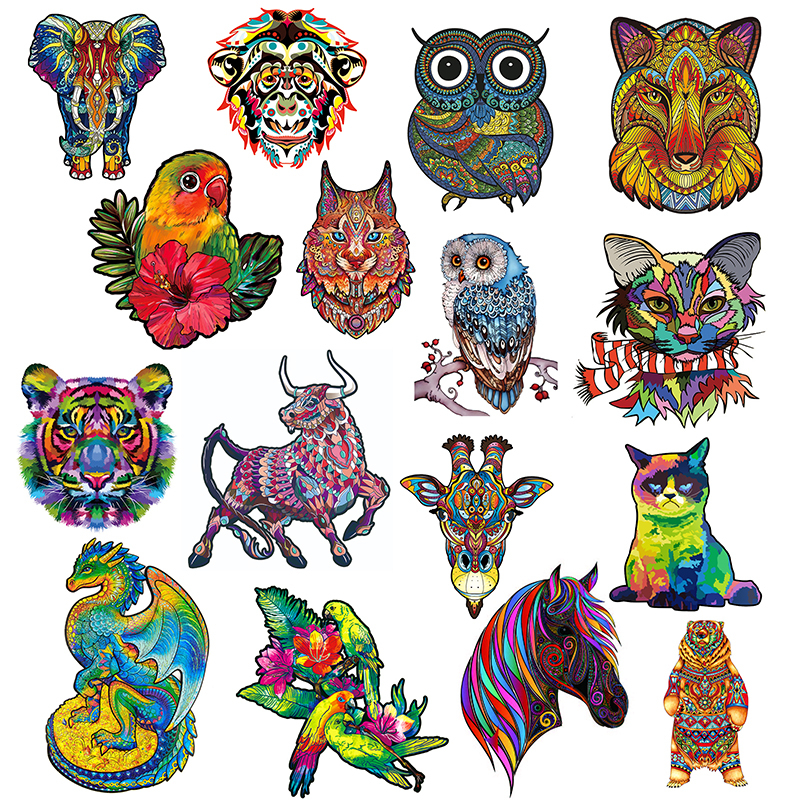 A3 Animal Wooden Puzzle For Adults | Shopee Singapore