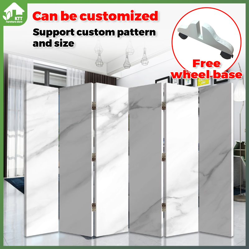 (2/3/4/5/6 Fold) Screen partition divider office partition living room bedroom obstruction home simple modern folding screen wainscoting