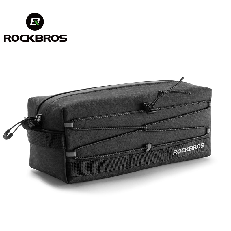 Waterproof Bike Handlebar Bag - 3.2L EVA Storage For Mountain & Road Bicycles