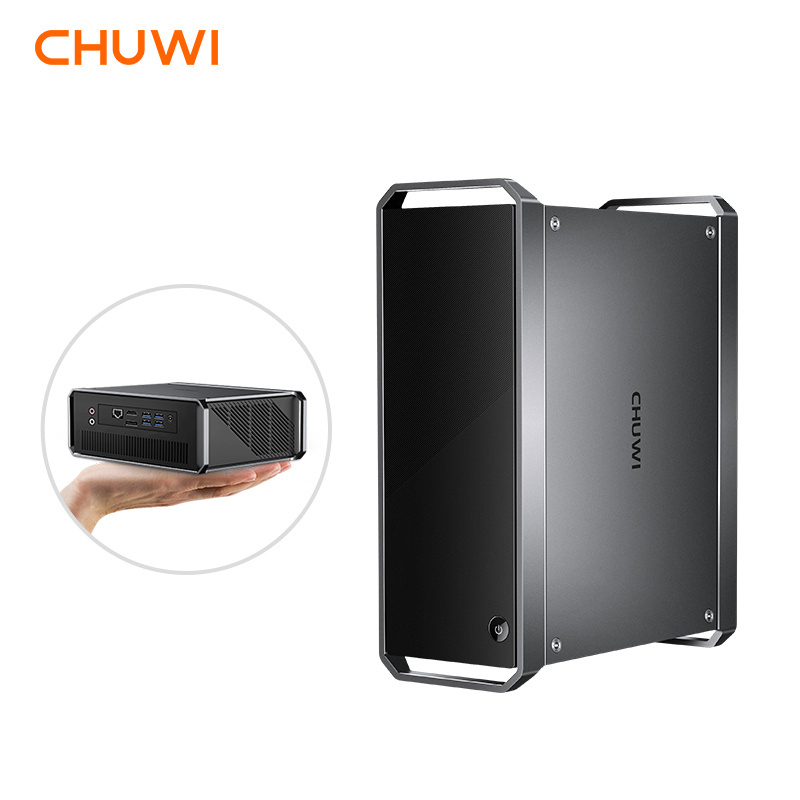 CHUWI Official CoreBox Mini PC Windows 11 Intel corebox i5-5257u CPU Quad  Core+DualCore and eight threads 10nm 8GB + 512GB Thunder 4 WIFI6 All in one  Main box