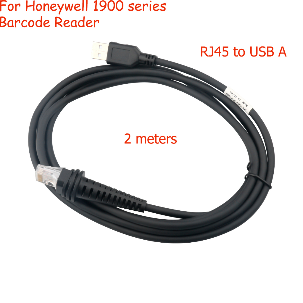 USB Cable for Honeywell Barcode Scanner, USB to RJ45 Cable for CBL-500 ...